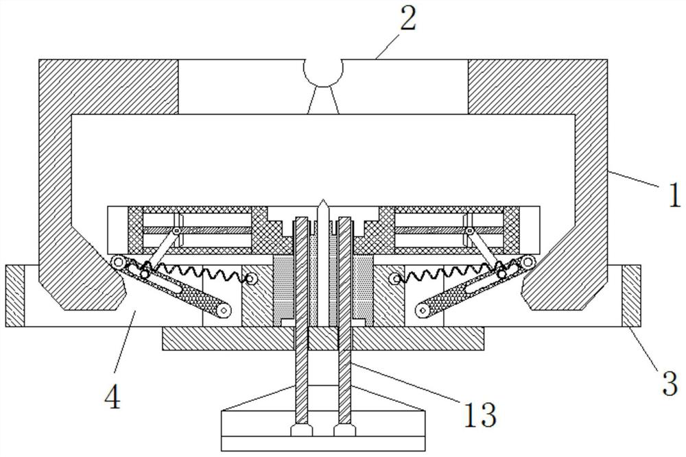 Injection mold device capable of discharging residual gas during injection molding