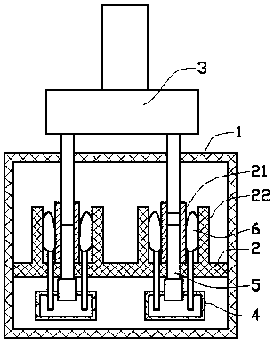 A strong squeeze stable knife switch