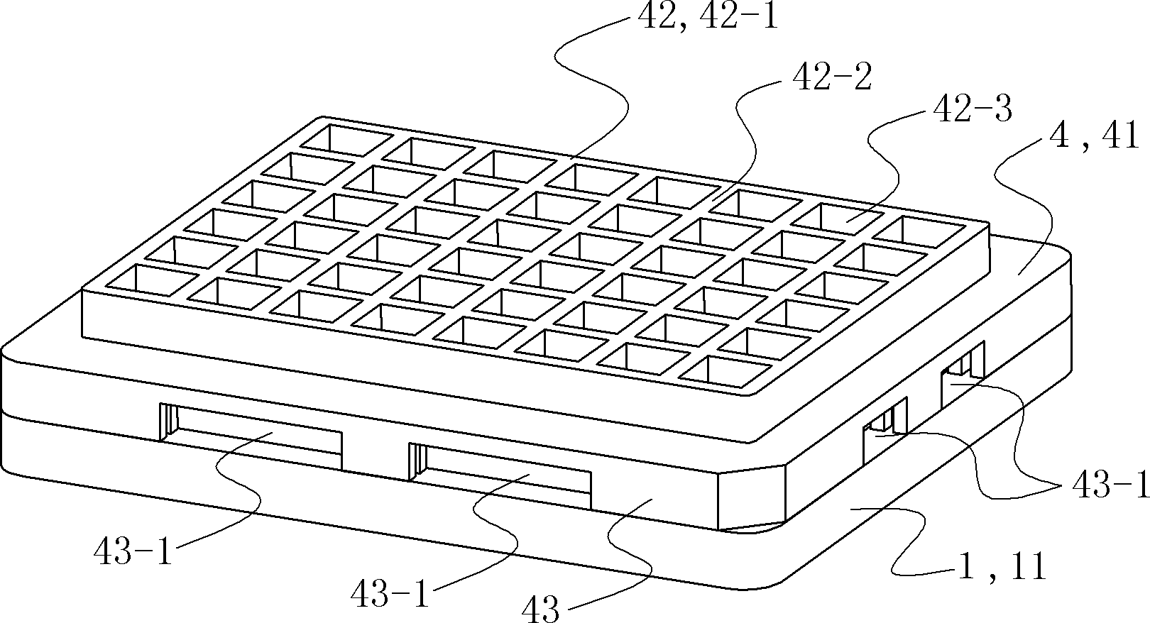 Protein membrane chip