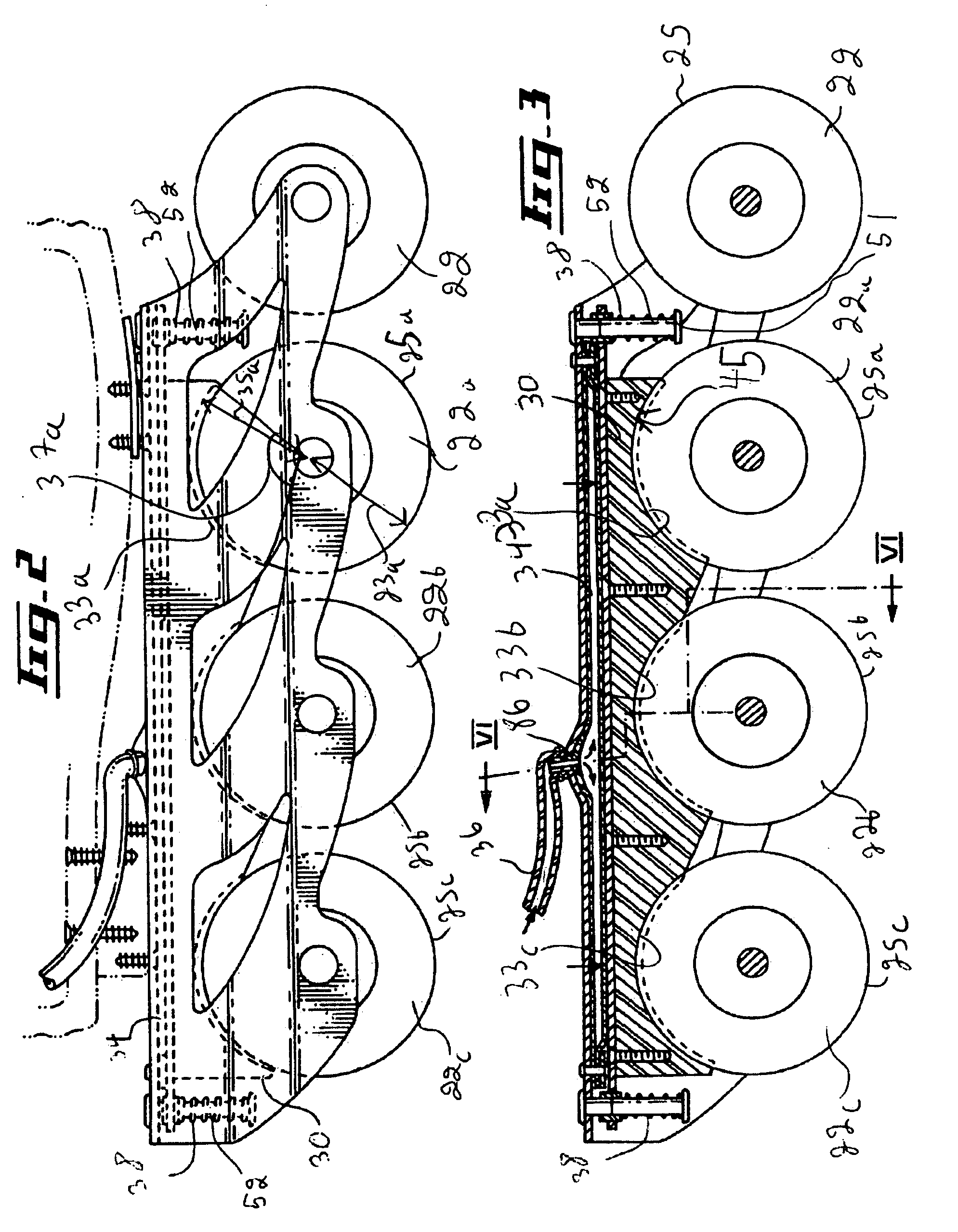 Braking assembly for a roller skate