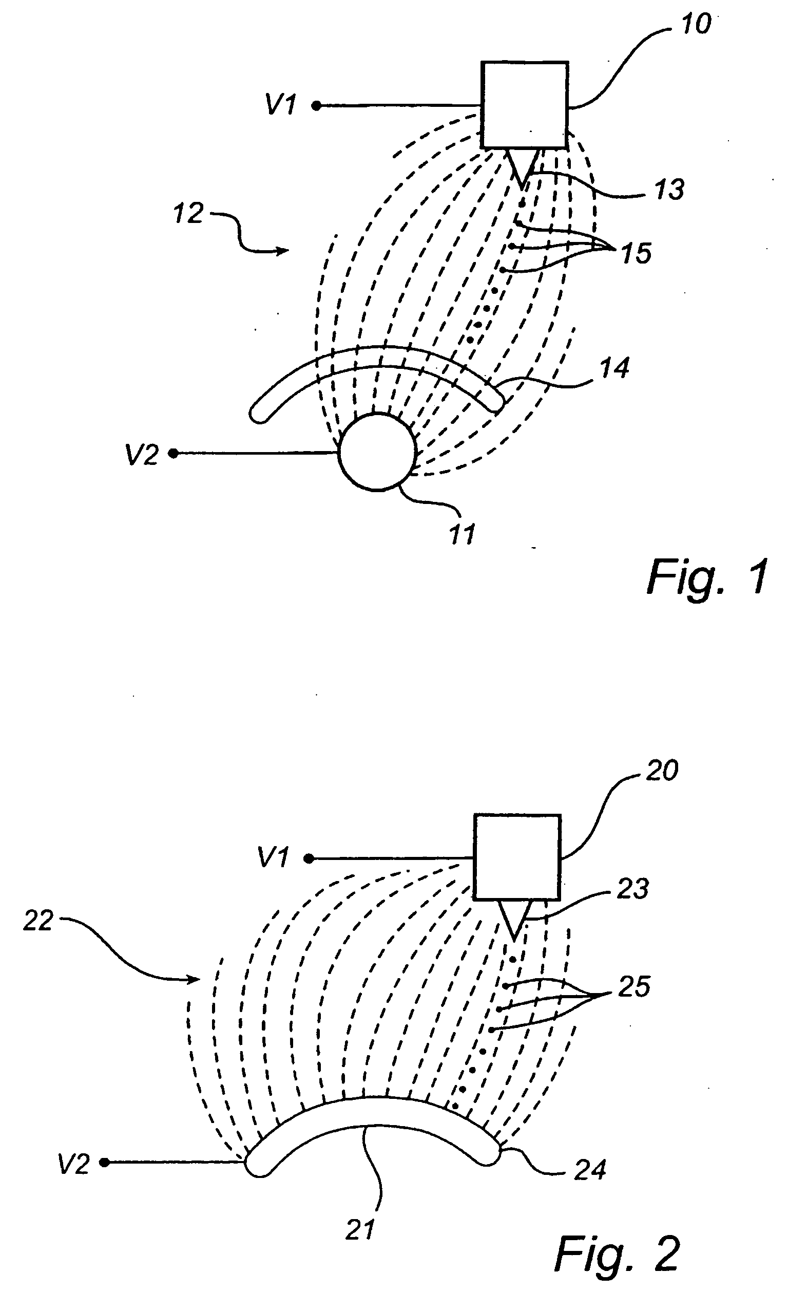 Method and apparatus for applying a coating on a three dimensional surface