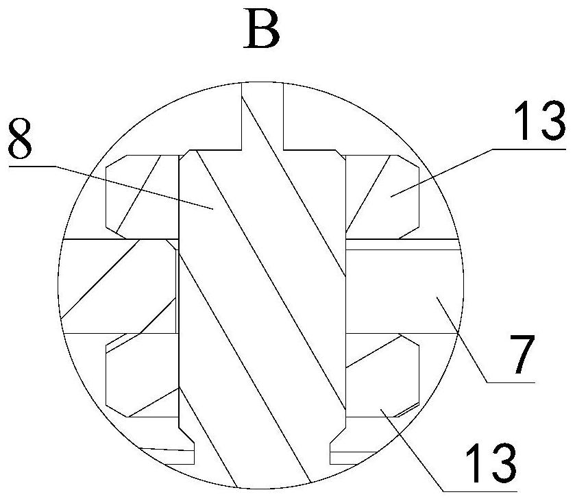 Radial thrust acquisition mechanism and thrust vector measurement device and method