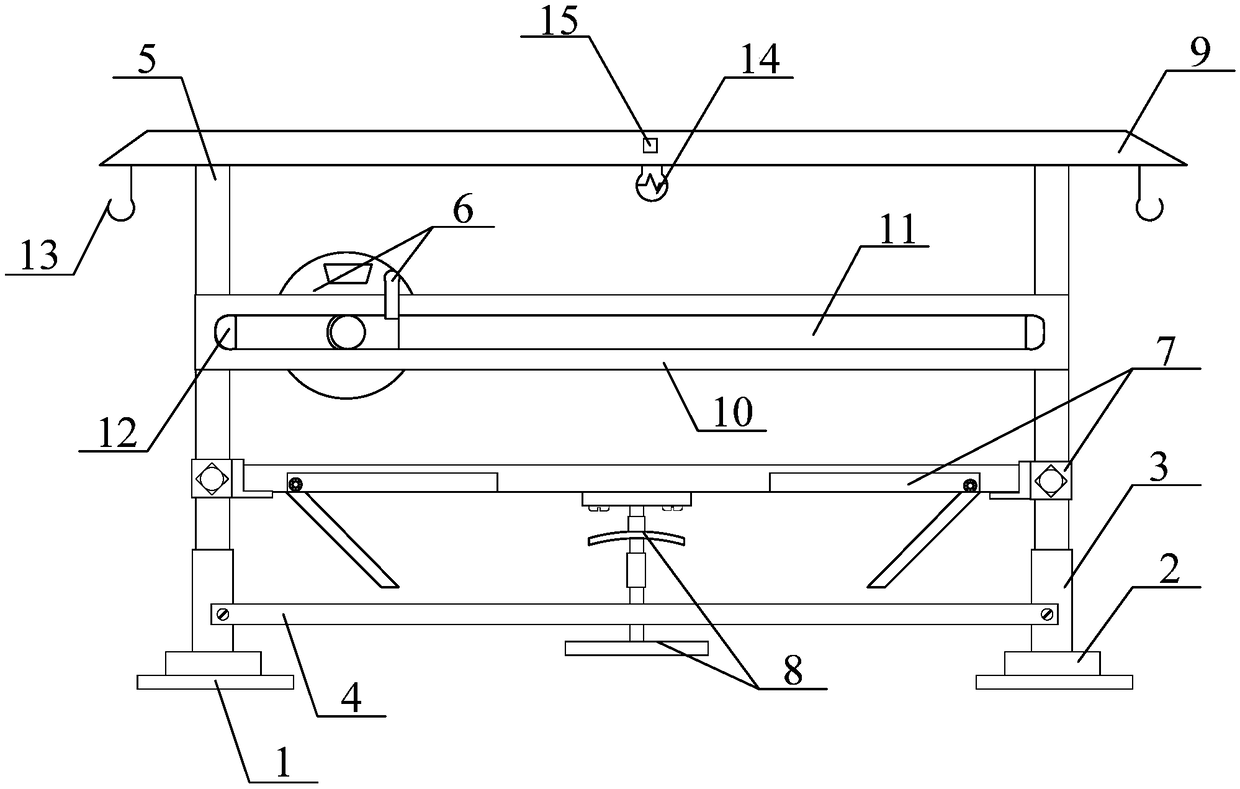 Multifunctional bullfrog breeding and feeding platform