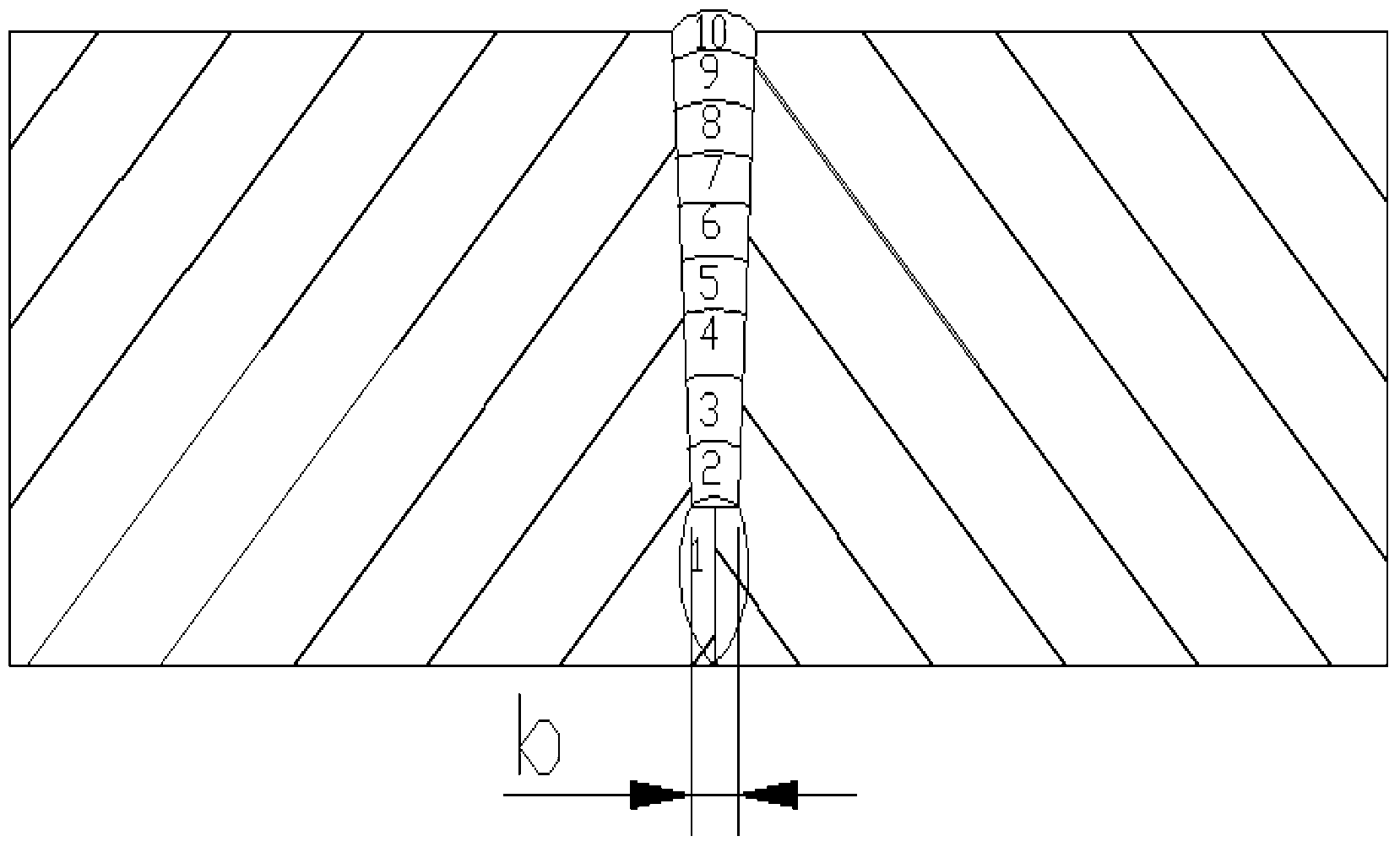 Narrow gap laser hot-wire-filling welding process for 316LN thick plate