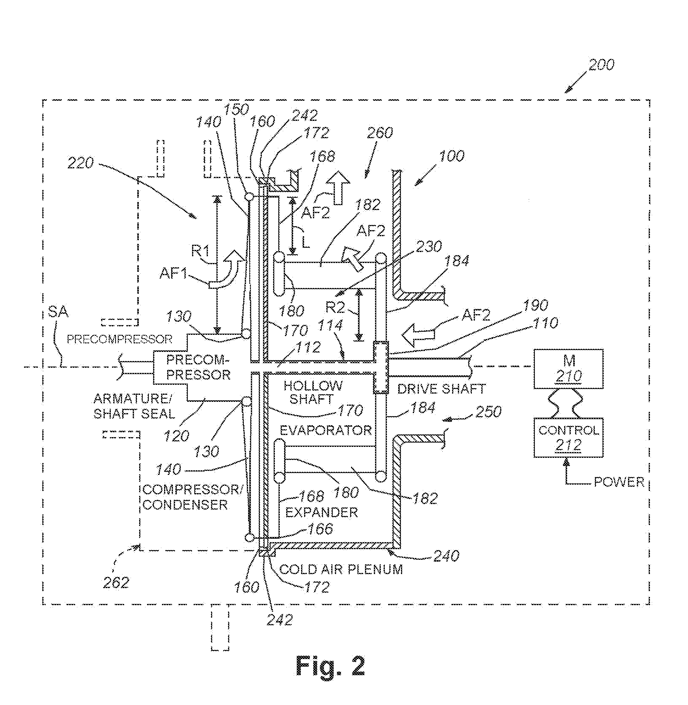 Isothermal-turbo-compressor-expander-condenser-evaporator device