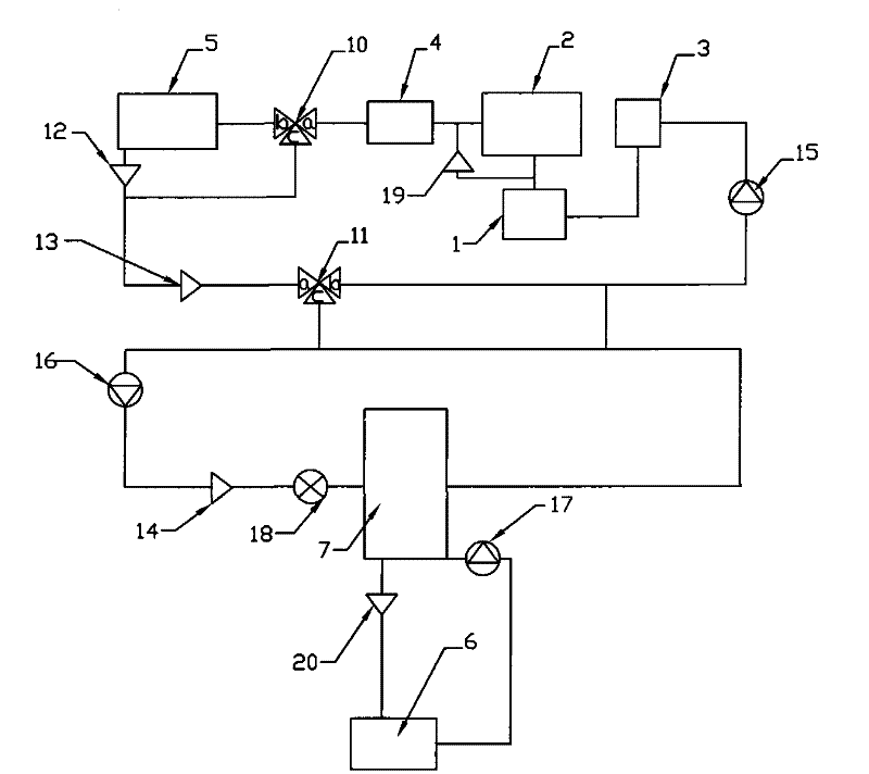 Ice-chilling air conditioning system