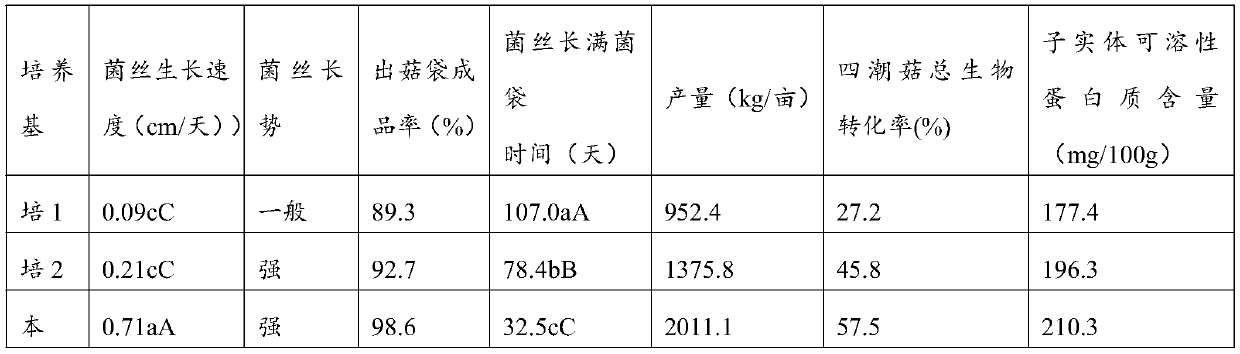 Dictyophora rubrovolvata growth promoter as well as preparation method and application thereof