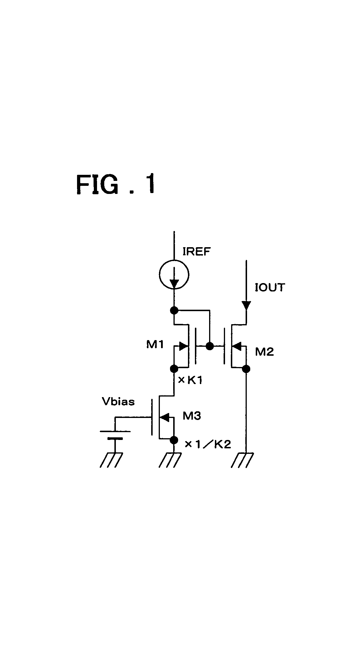 CMOS current mirror circuit and reference current/voltage circuit