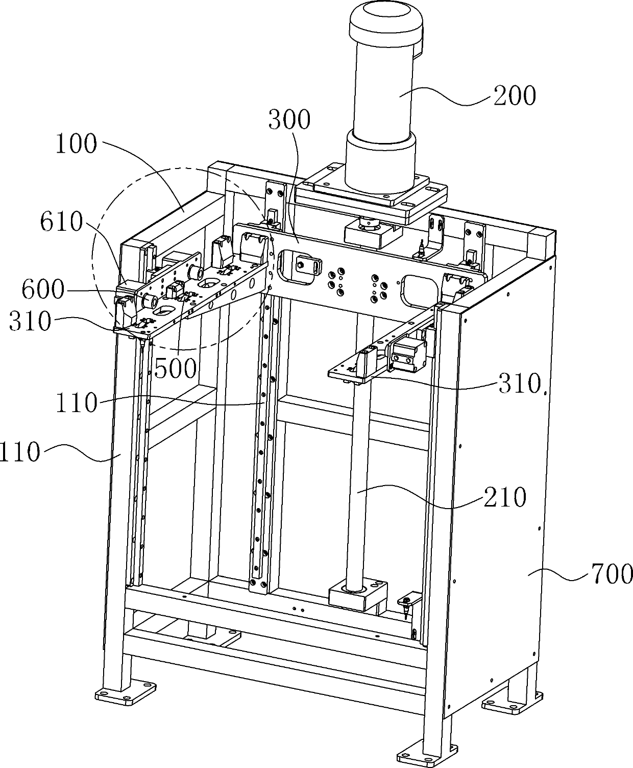 Automatic lifting and feeding mechanism, and method