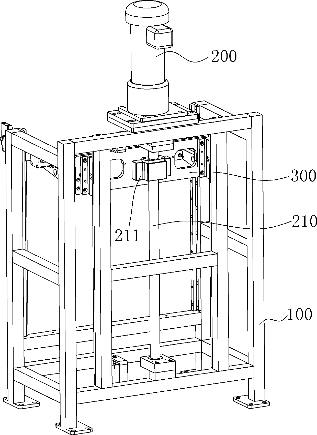 Automatic lifting and feeding mechanism, and method