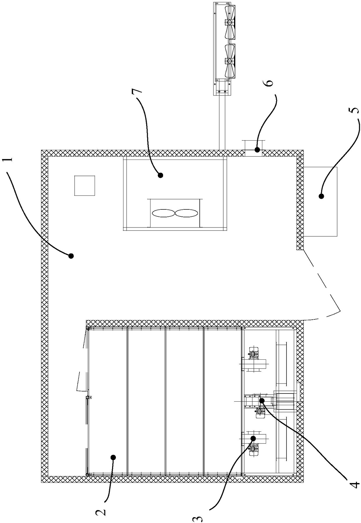 Heat exchange and mass exchange dryer and control method