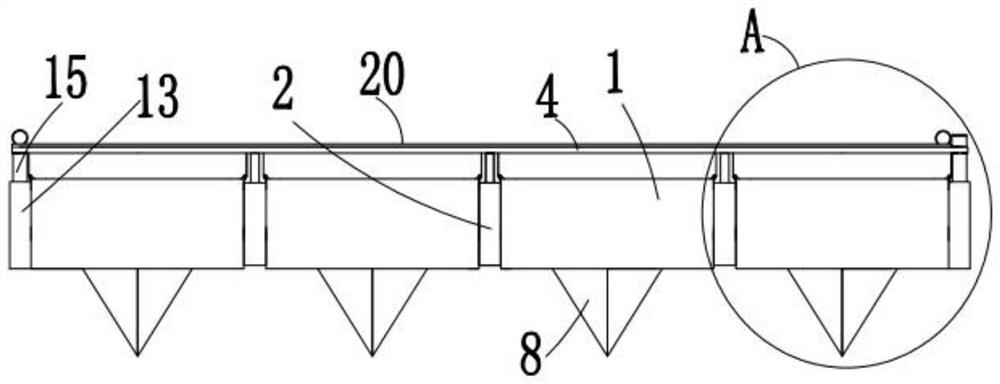 A hybrid rice seedling planter