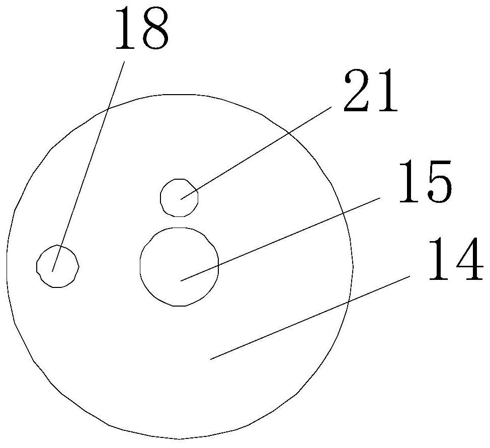 Grouting device for ecological restoration of concrete cracks