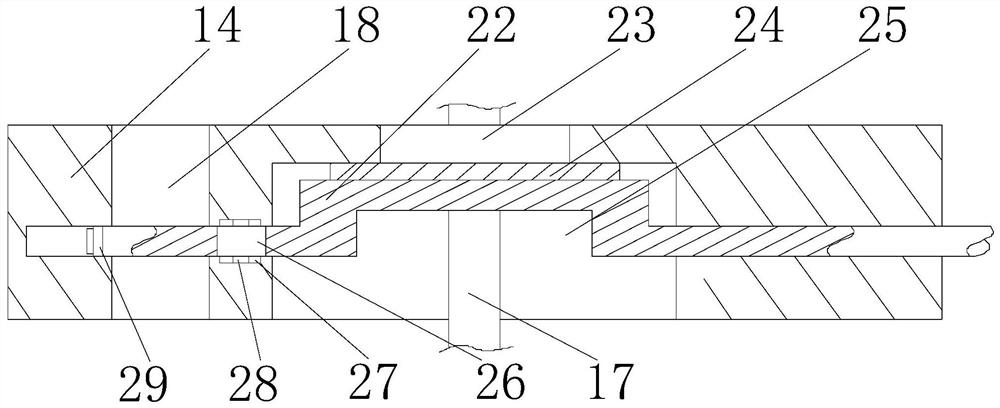 Grouting device for ecological restoration of concrete cracks