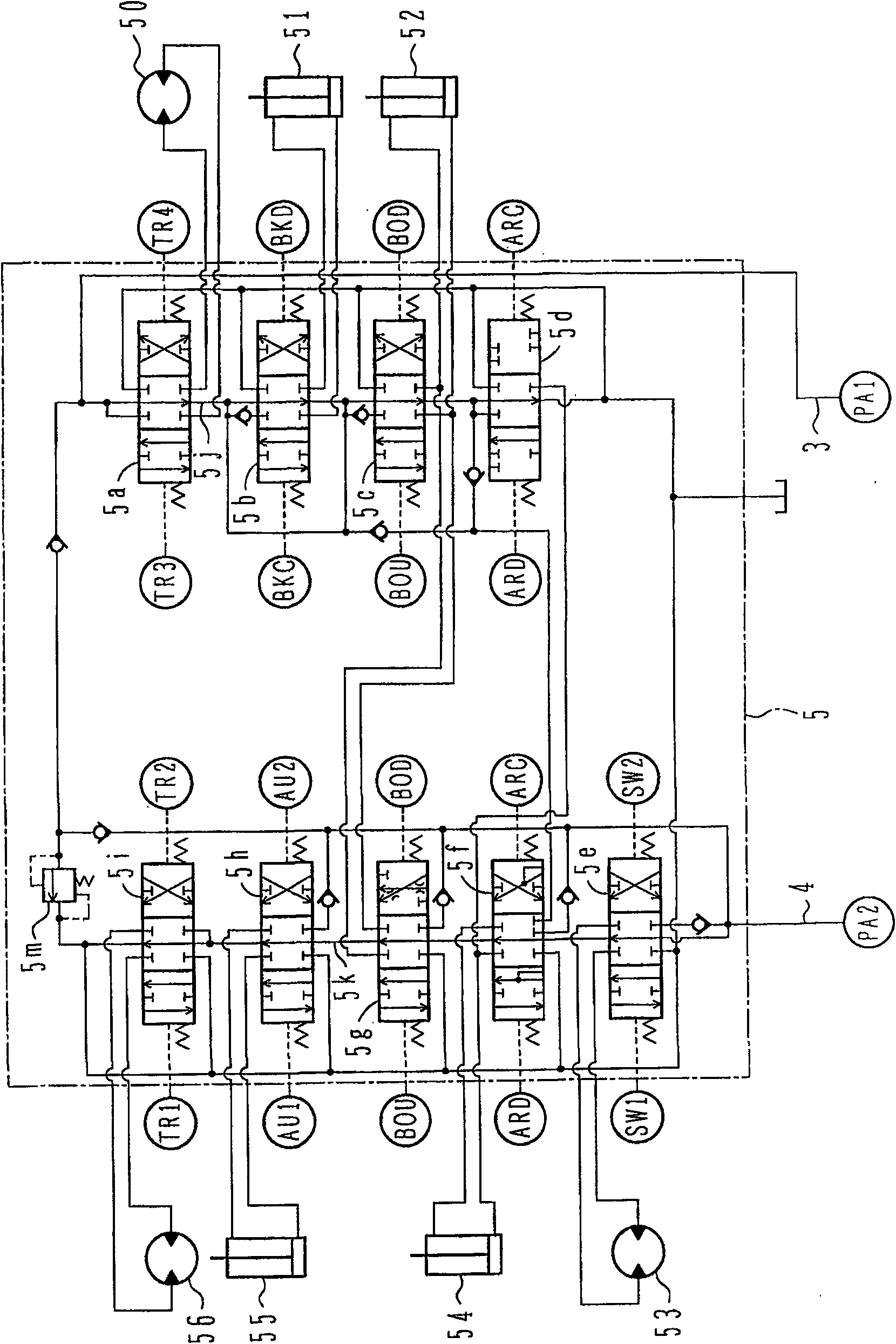 Controller for hydraulic construction machine