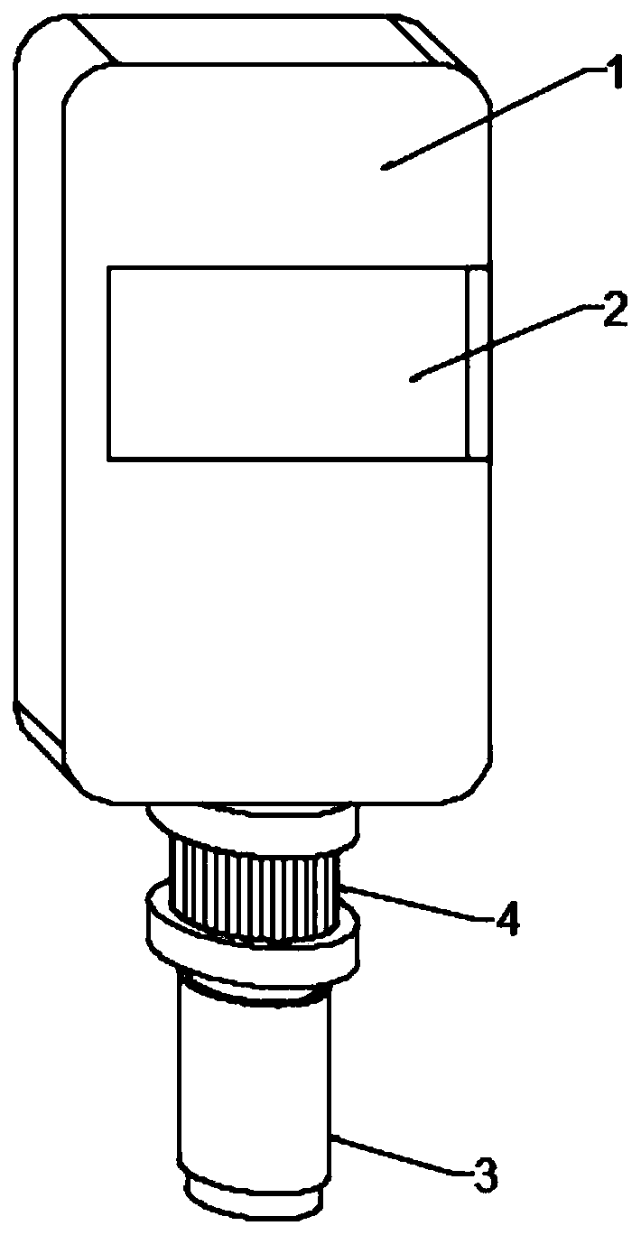 Tongue pressing and scraping dual-purpose device for pediatric clinical examinations