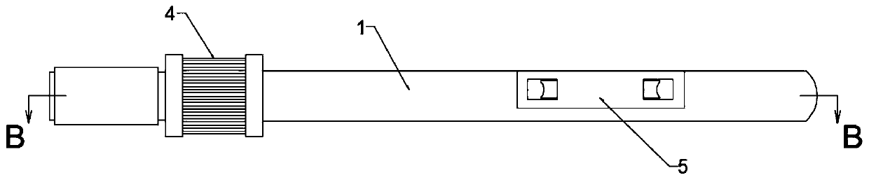 Tongue pressing and scraping dual-purpose device for pediatric clinical examinations