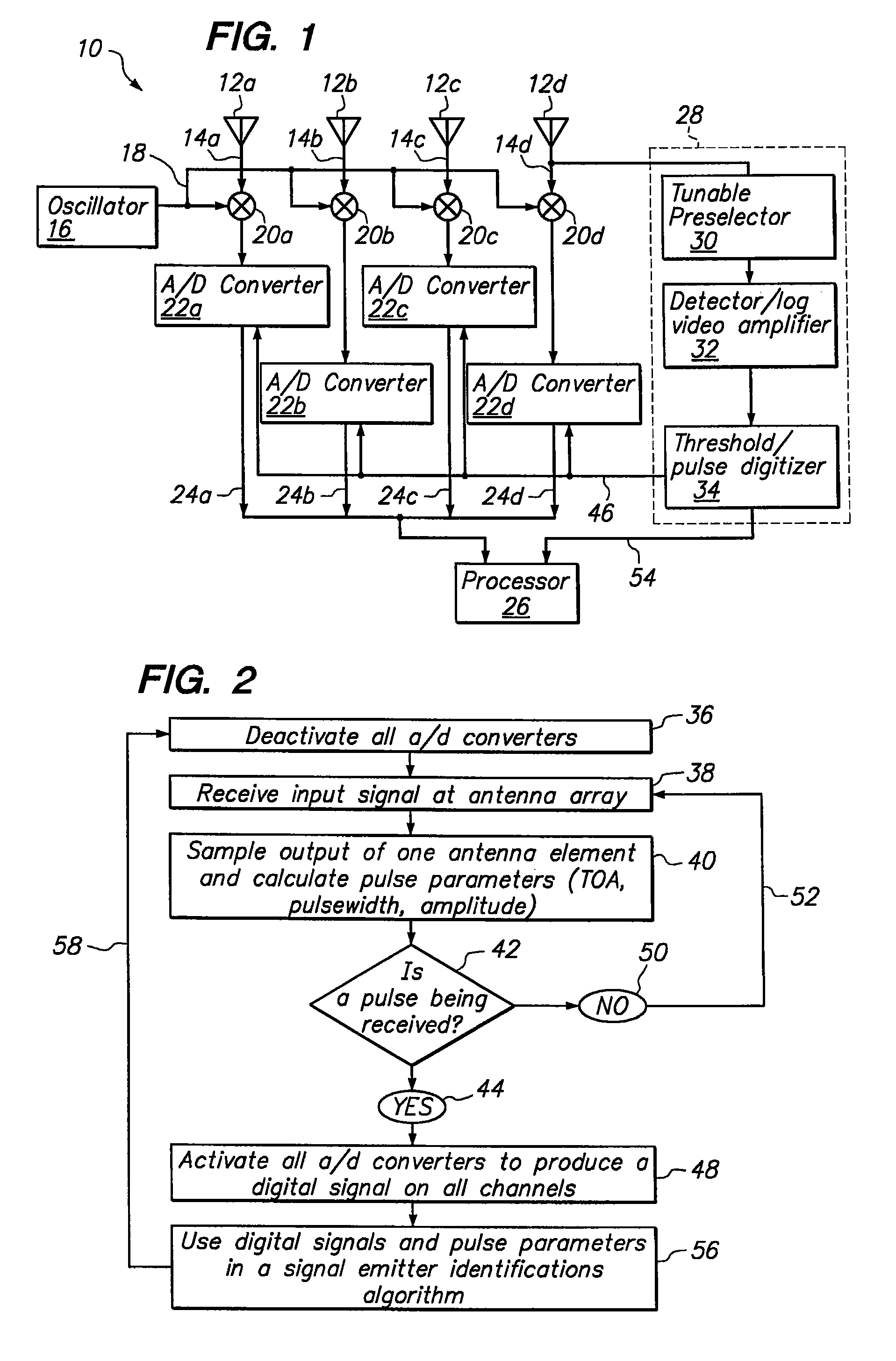 Hybrid radar receiver