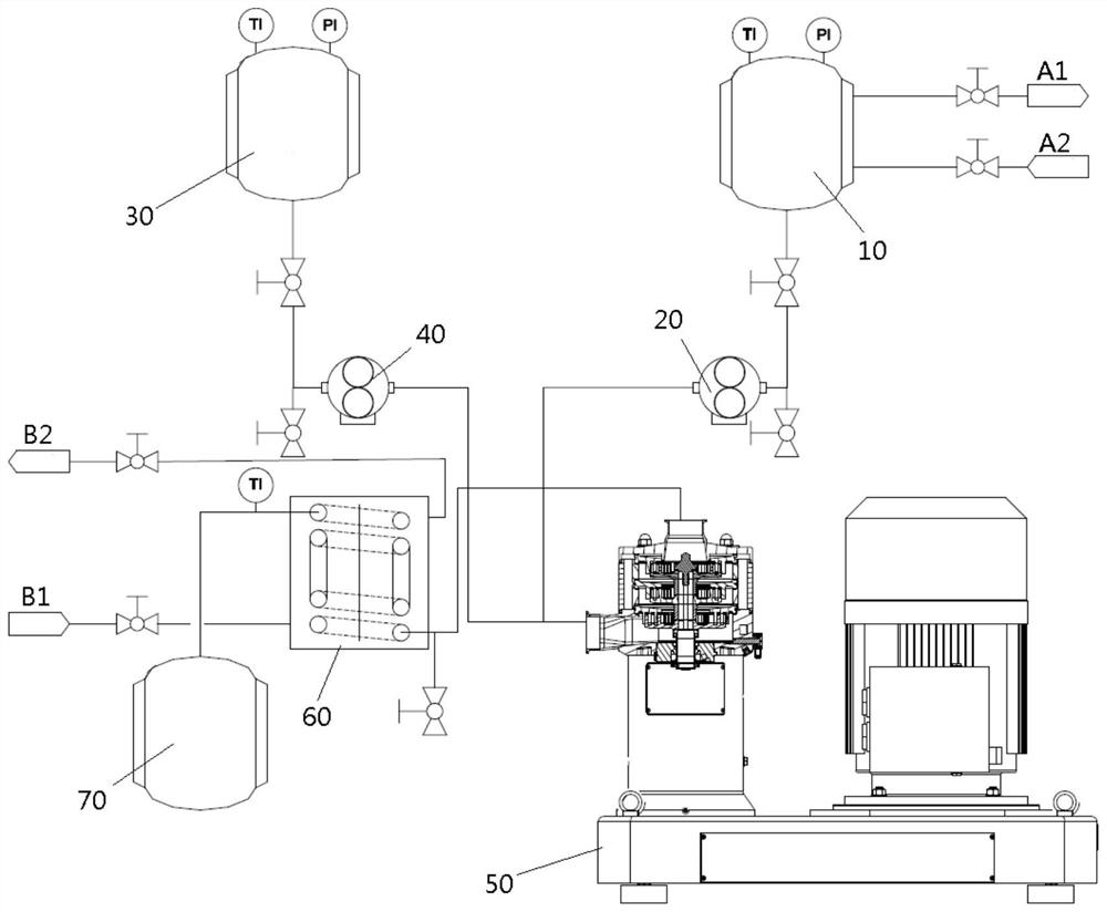 Continuous preparation method of alicyclic epoxy compound