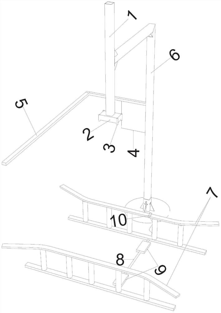 Automatic lifting intelligent image acquisition device and method for tobacco leaf acquisition