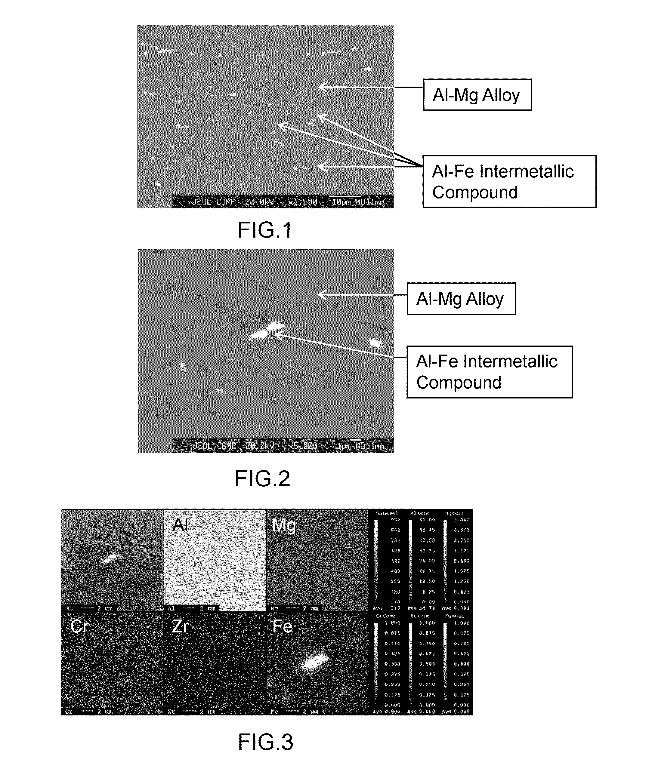 Aluminum alloy for plain bearing, plain bearing and production method for the bearing