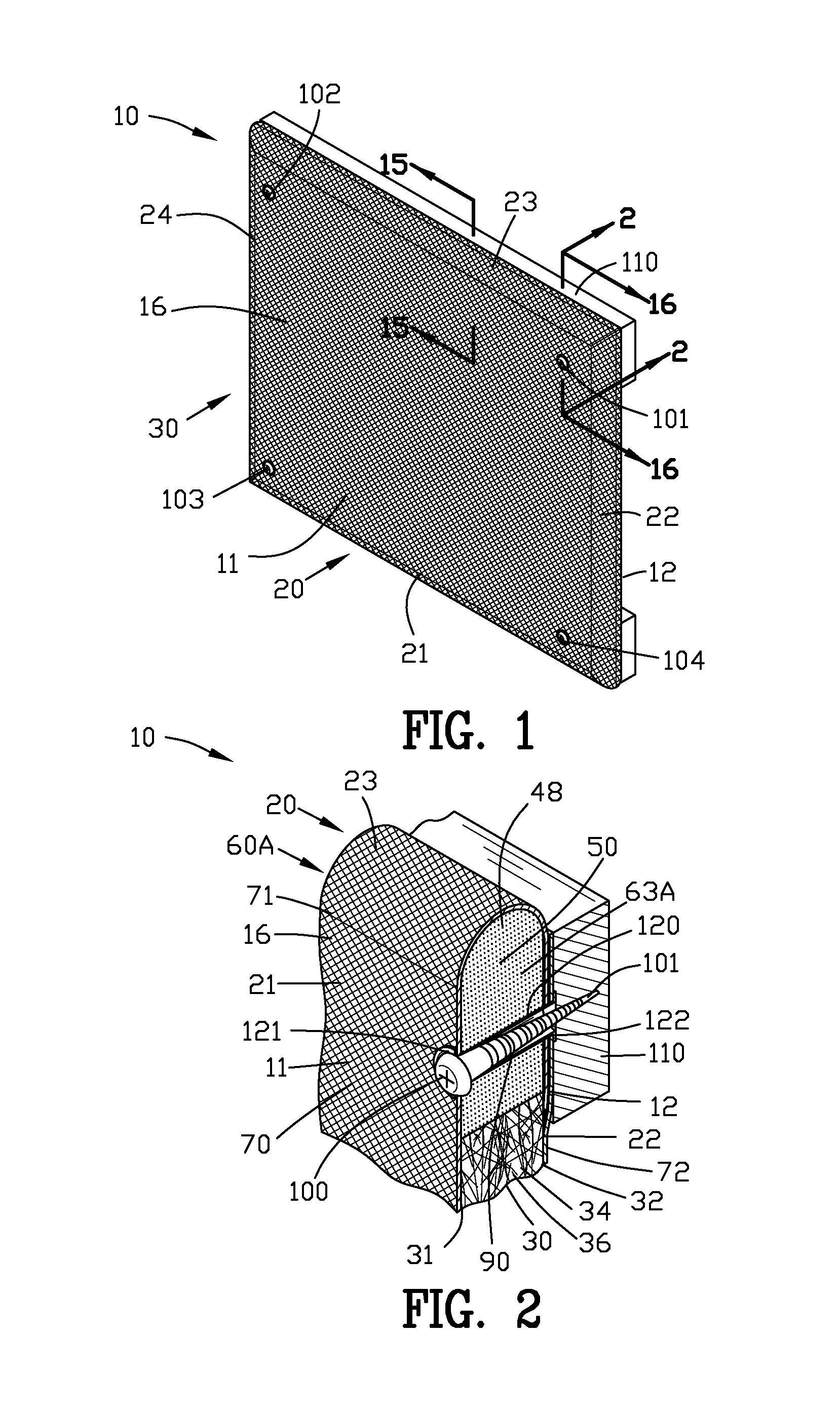 Fire resistant acoustic panel