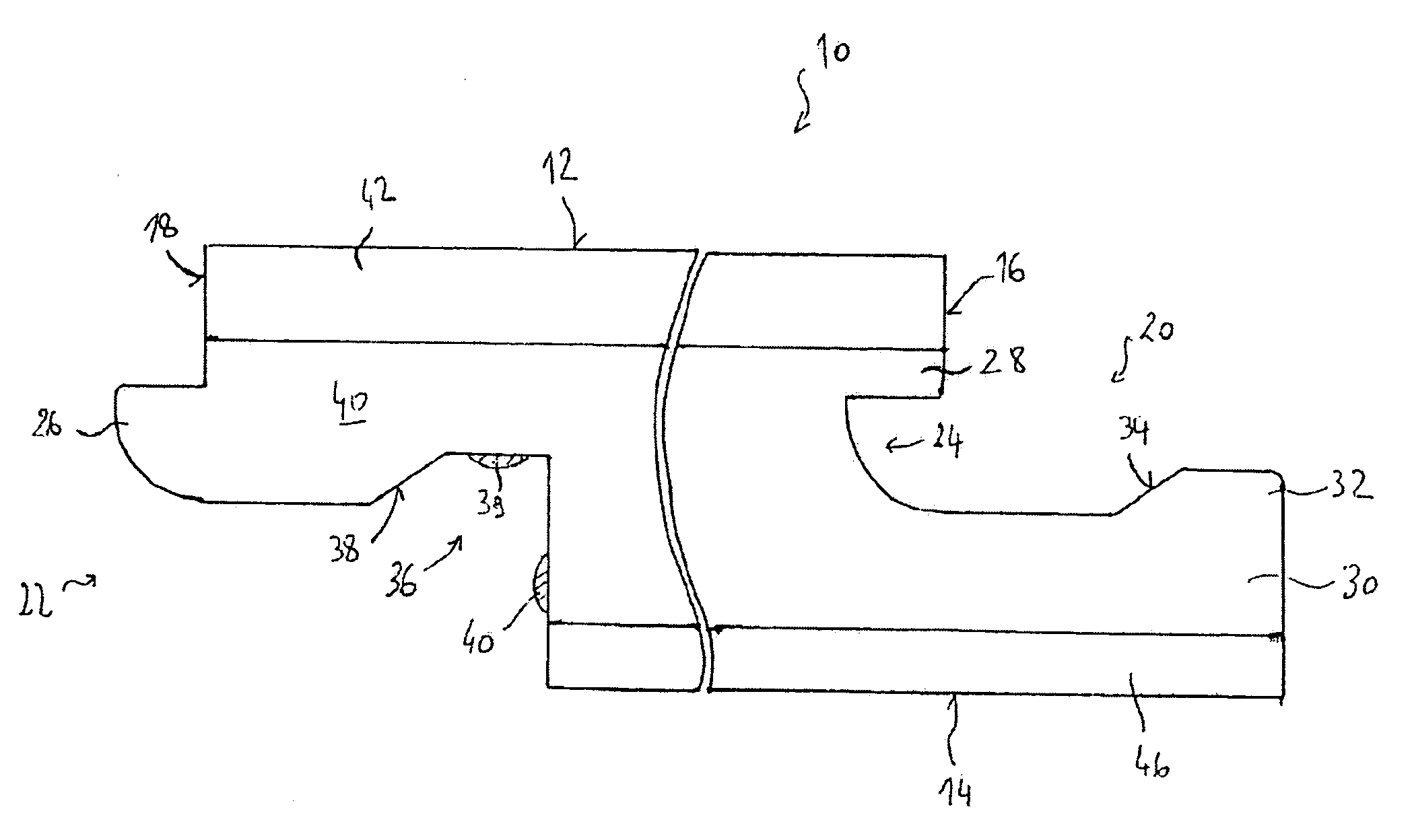 Panel, in particular for floor covering