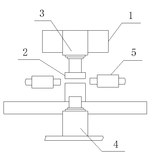 Block type multidirectional forging device