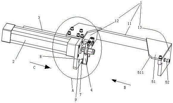 Fixed-length Cutting Mechanism for Paper Bag Carrying Hand Rope