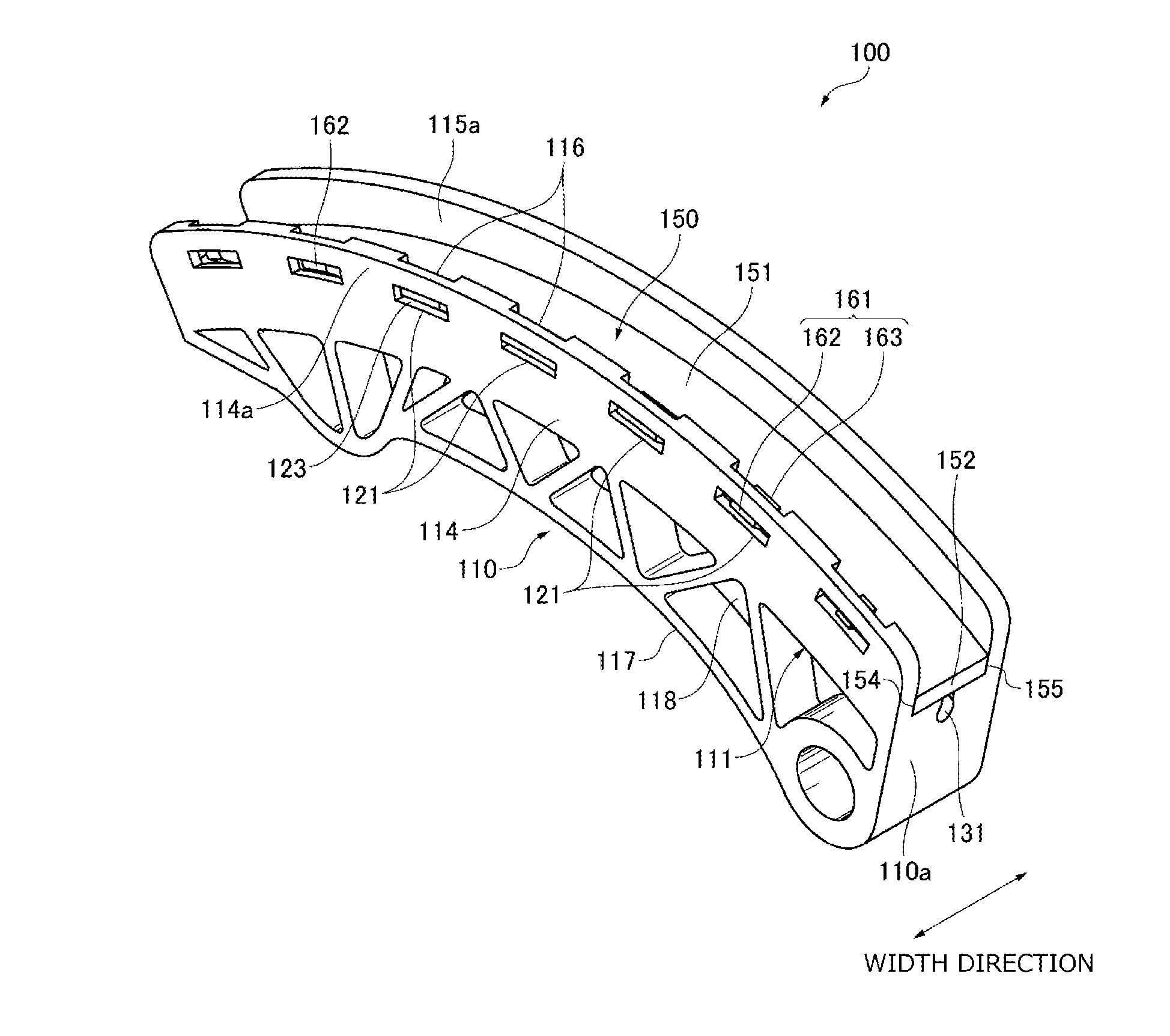 Guide for flexible transmission member