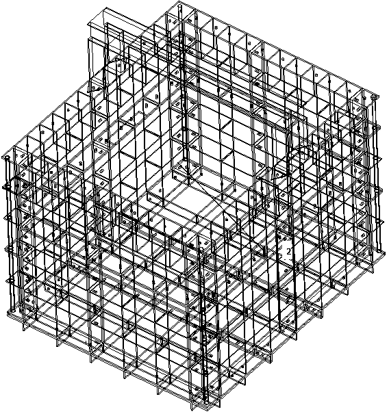 Horizontal bearing characteristics test model for prestressed concrete pipe piles and modeling method