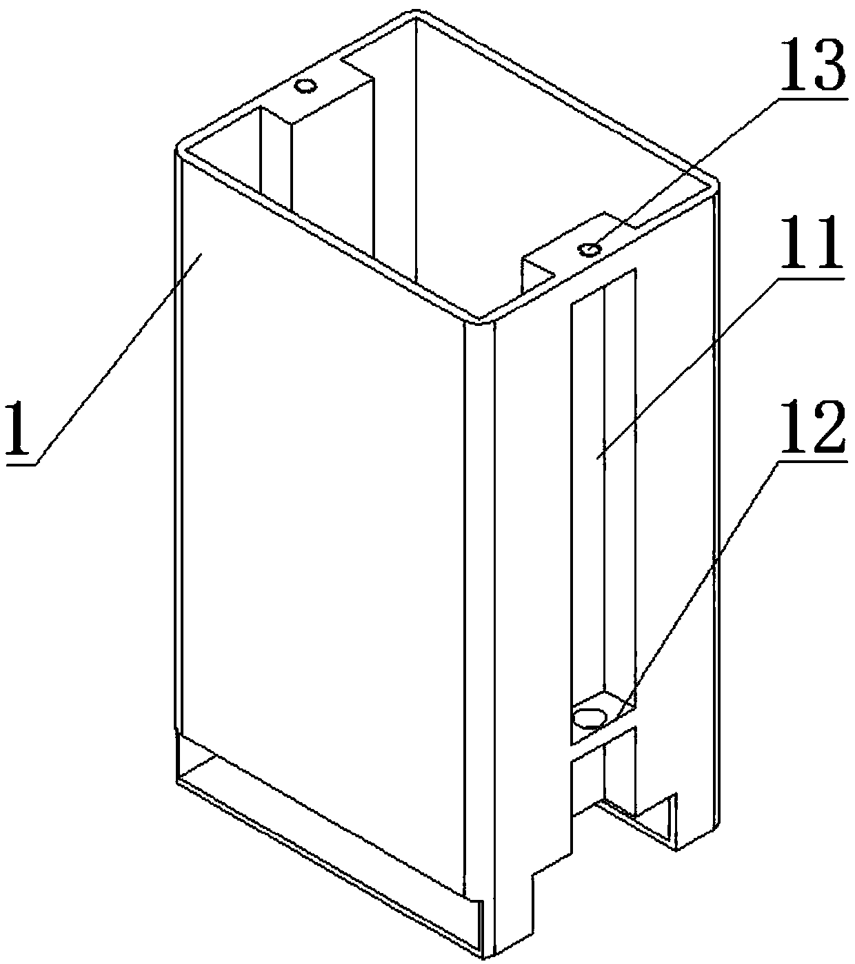 Outdoor intelligent dustbin