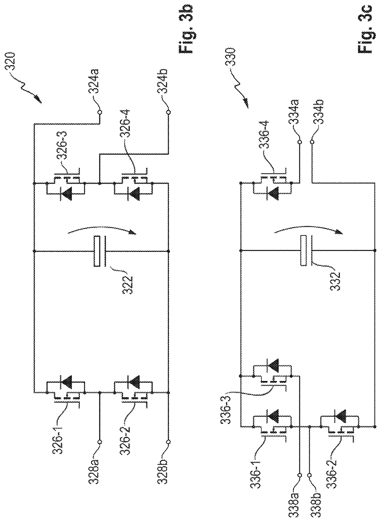 Converter, electrical polyphase system and method for efficient power exchange