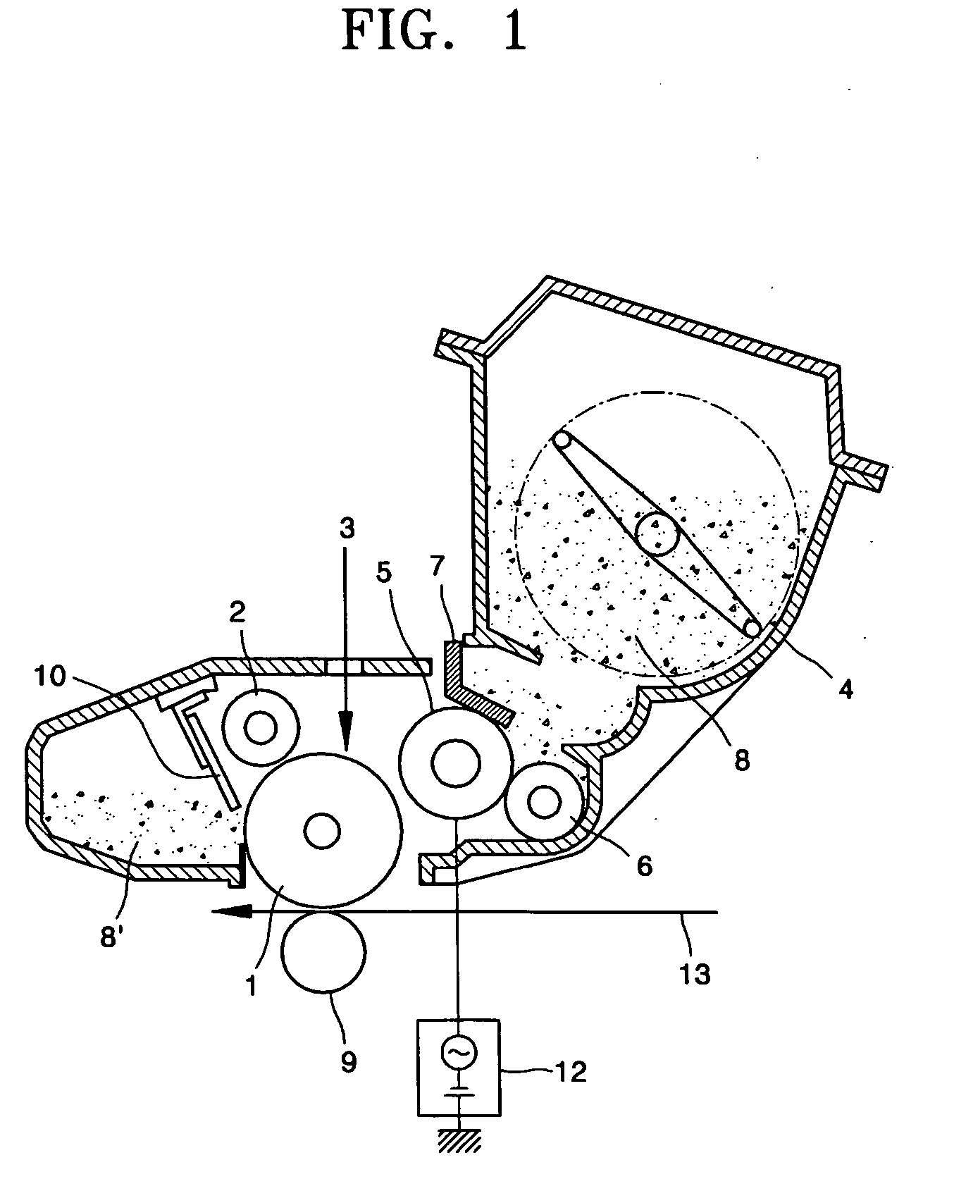 Electrophotographic developing agent