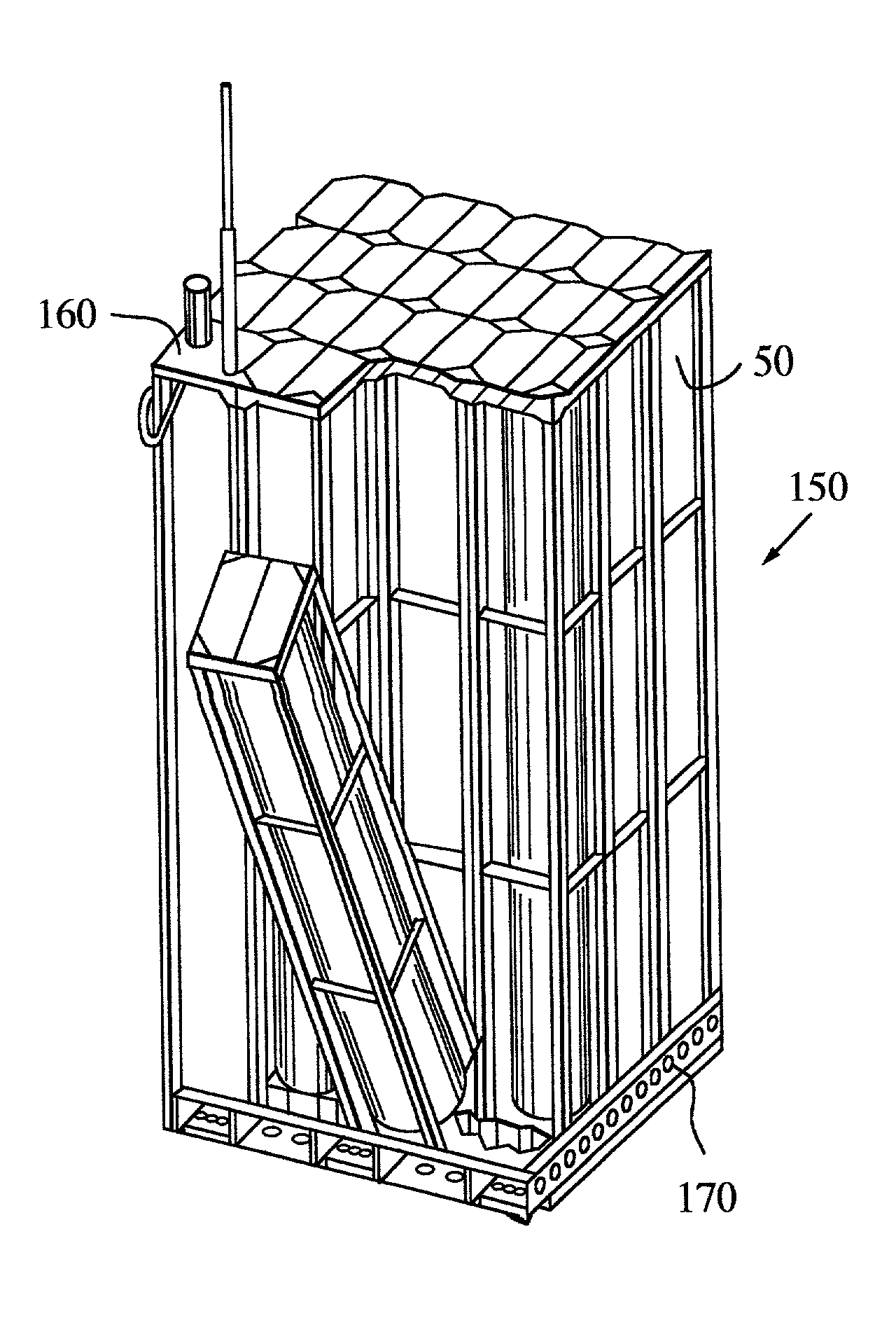 Composite concentric launch canister