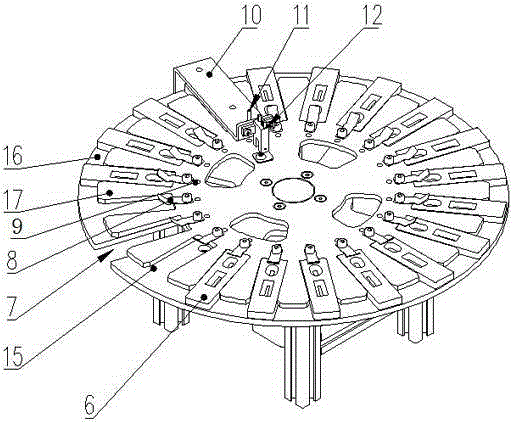 Rotating disc type multi-project immune chromatographic quantitative analysis system