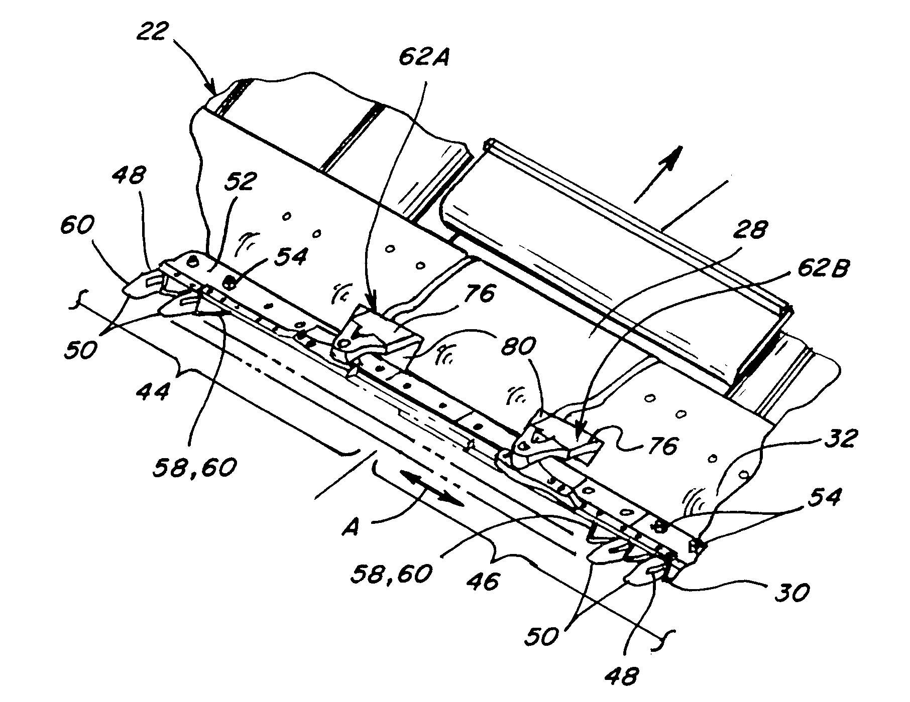 Slot Driven Low Profile Sickle Drive