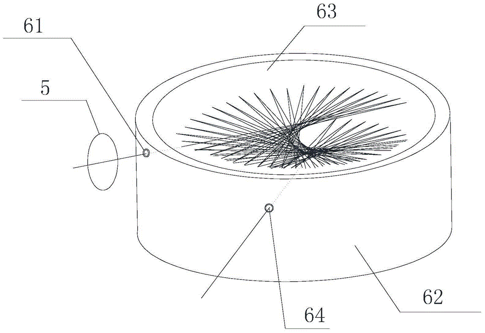 Screw-type multi-optical-path device for measuring gas concentration