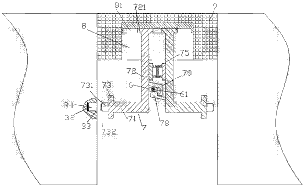 A covering device for bridge expansion joints