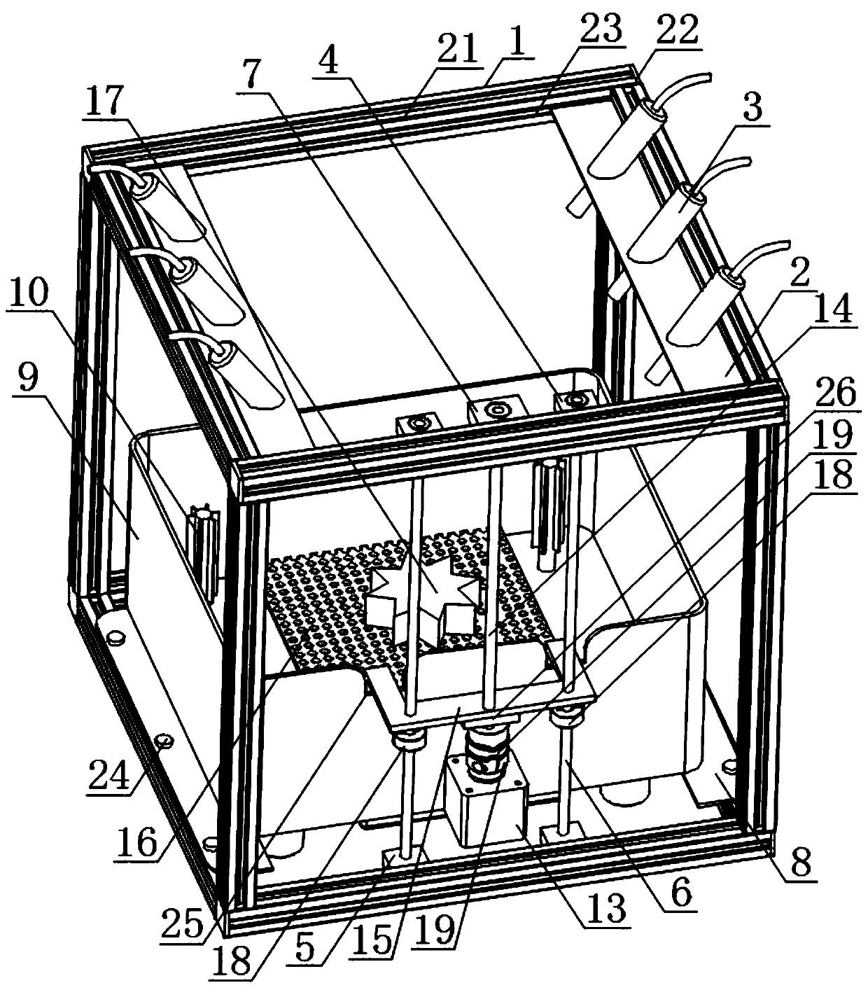 Print product water milling and drying device