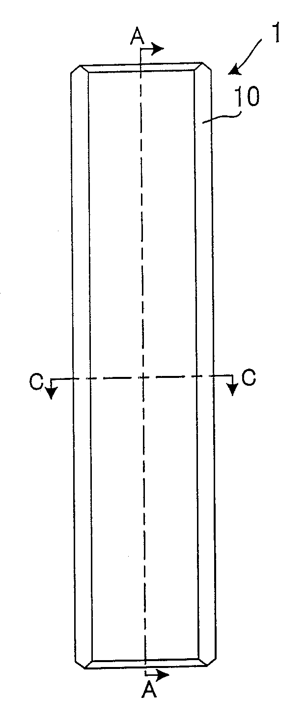 Laminated piezoelectric/electrostrictive device