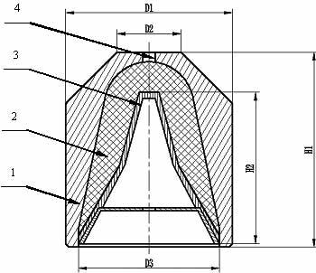 Deep penetration large-aperture perforating bullet