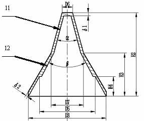 Deep penetration large-aperture perforating bullet