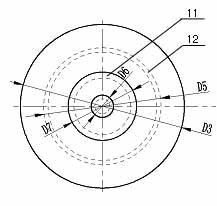 Deep penetration large-aperture perforating bullet