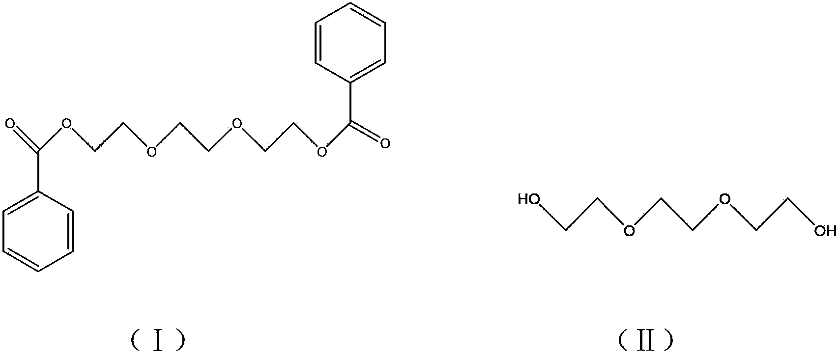 Preparation method of triethylene glycol dibenzoate