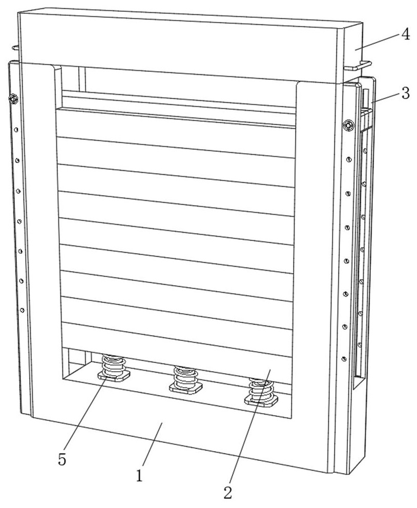 Counterweight device for intelligent elevator