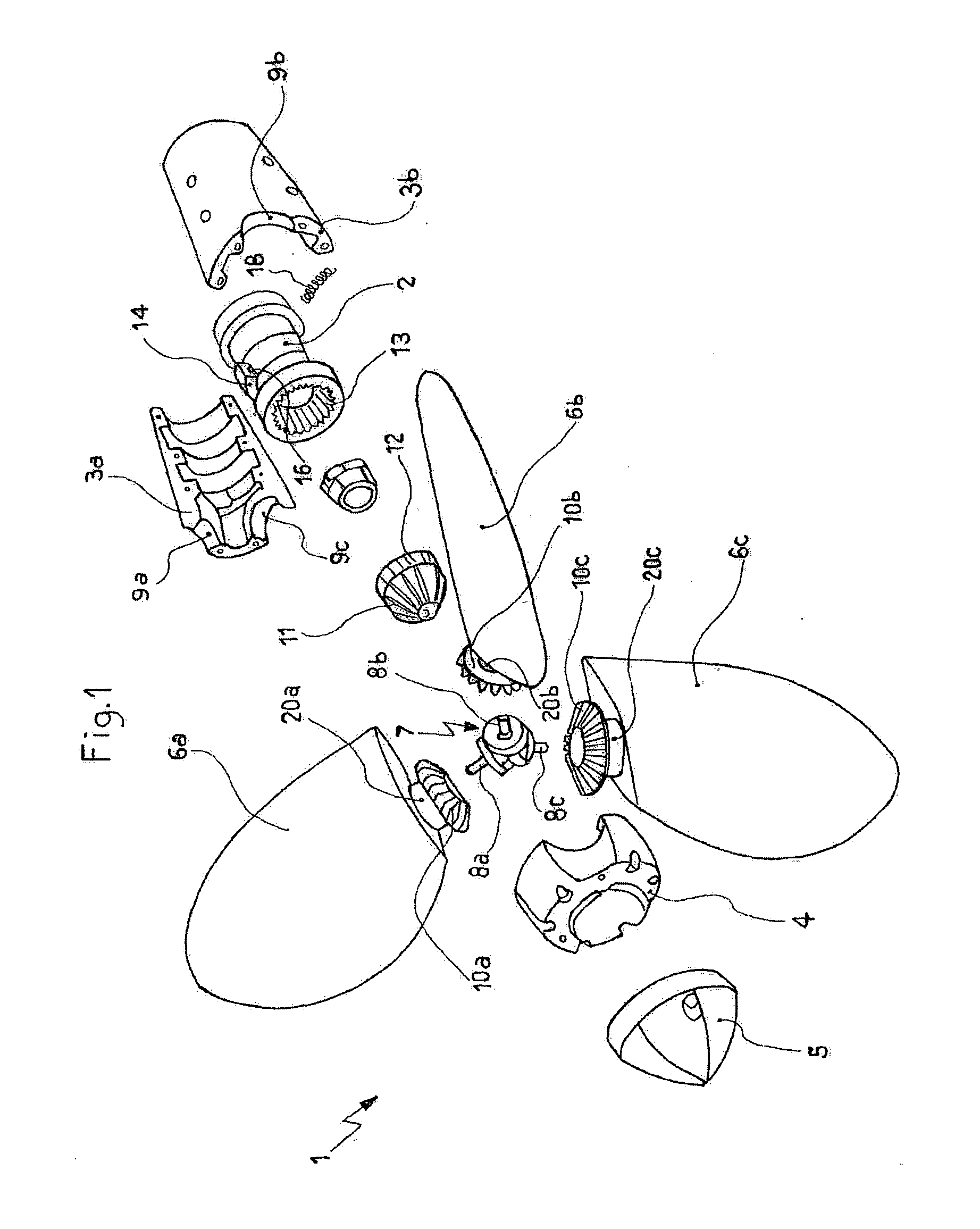 Variable-pitch propeller