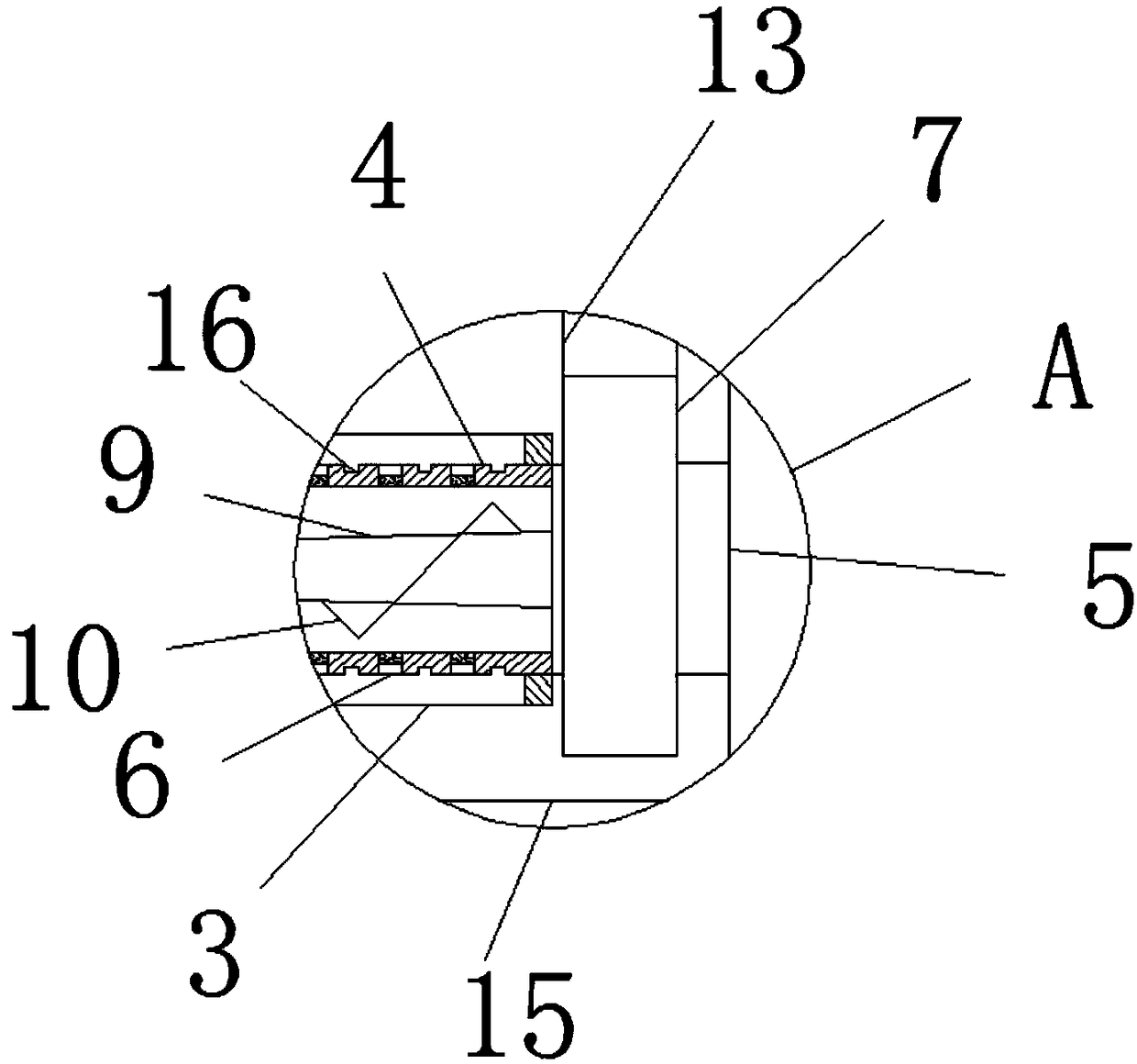 Numerically-controlled machine tool waste collecting device