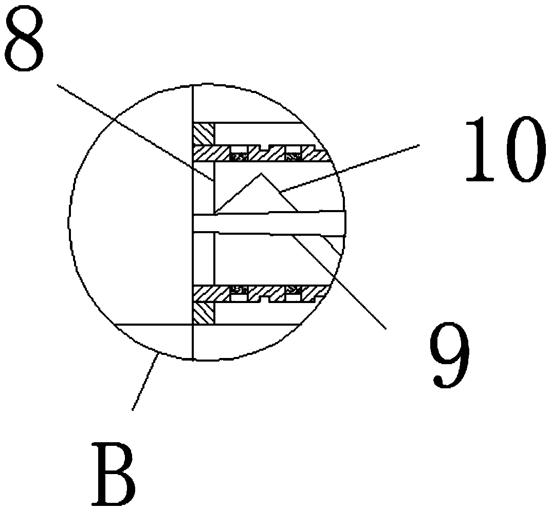 Numerically-controlled machine tool waste collecting device