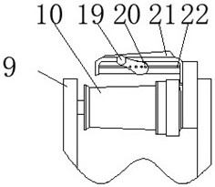 Anti-jamming thread guiding device for textile machinery